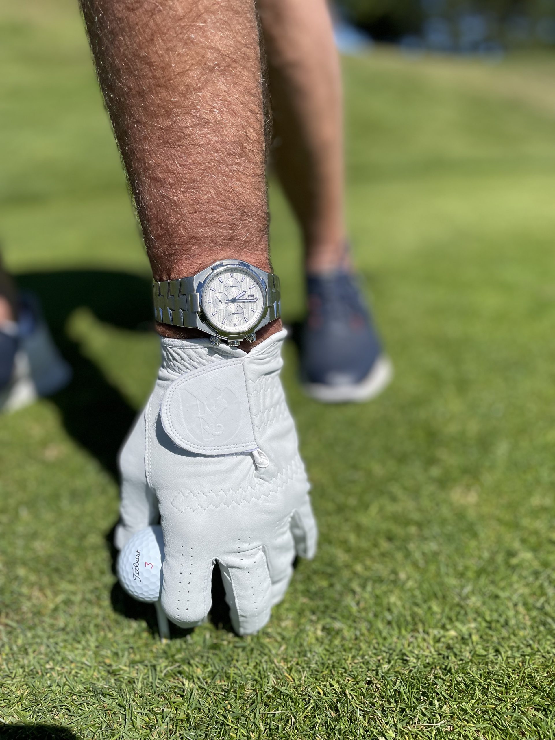 Golfeur avec gant Dahu